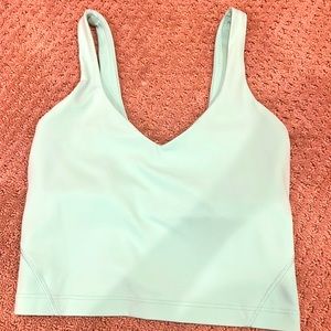 I’m selling this wild mint lululemon align top which is super cute!